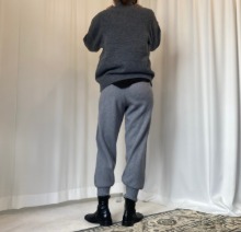 [ZEROG] wool jogger pants _ grey
